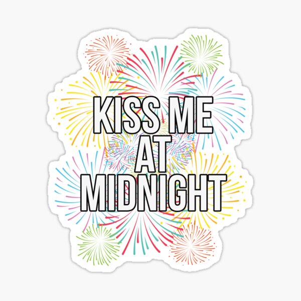 Artikel-Vorschau von Küss mich um Mitternacht Happy New Years Eve, designt und verkauft von ccheshiredesign.