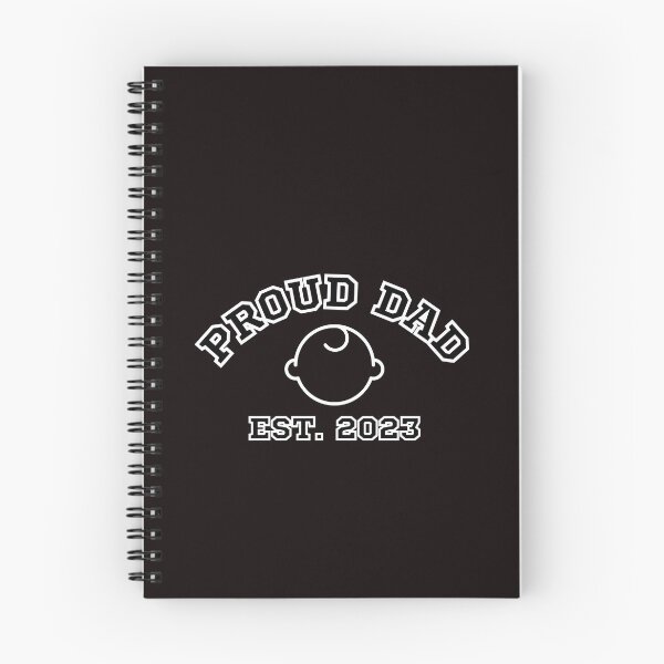 Item preview, New Proud Dad Black Est. 2023  designed and sold by scoutsunlimited.