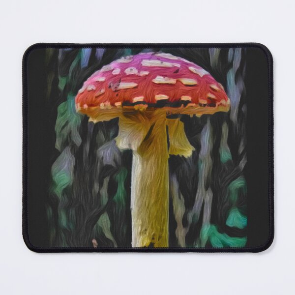 Item preview, Toadstool mushroom painting designed and sold by OneUpArtDesigns.