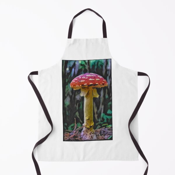 Item preview, Toadstool mushroom painting designed and sold by OneUpArtDesigns.