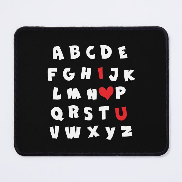 Item preview, Alphabet letters valentine designed and sold by Ambilart1.
