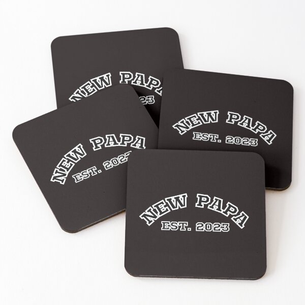 Item preview, New Papa Est. 2023  designed and sold by scoutsunlimited.