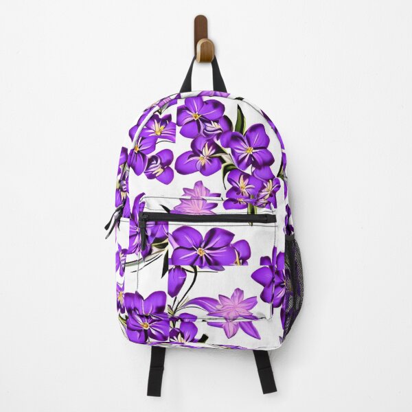 Item preview, Purple jasmine flower pattern designed and sold by gramizzia.