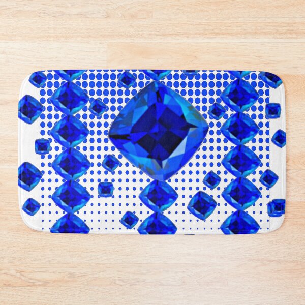 Item preview,   BLUE SAPPHIRE ABSTRACT SEPTEMBER BIRTHSTONE GEM ART designed and sold by sharlesart.