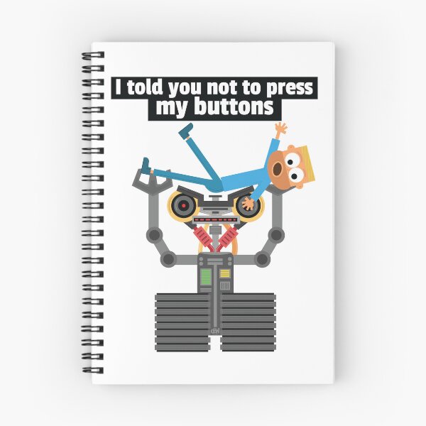 Item preview, Robot Vs Human Pressing Buttons Funny Meme Joke Ai Machine Throwing A Person LOL designed and sold by doseofwin.