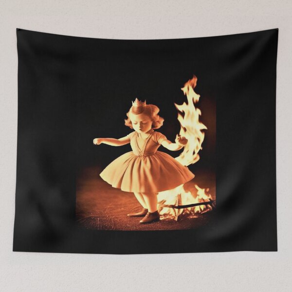 Item preview, Fire, fire, pretty fire, dance in the night 3 designed and sold by bubblesinspace.