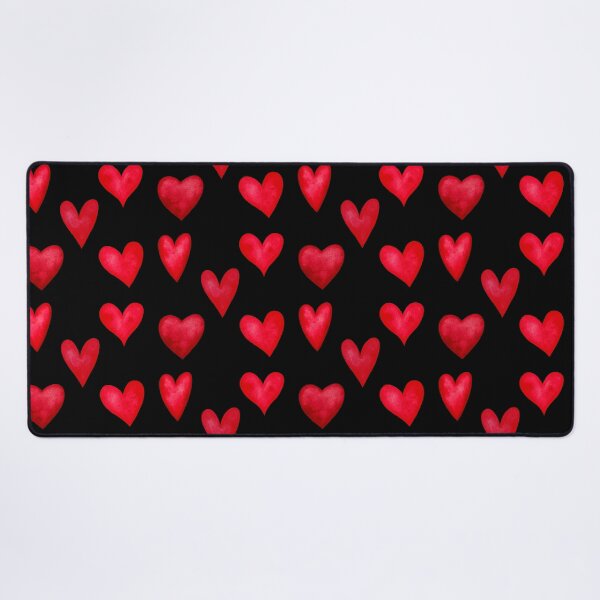 Item preview, watercolor hearts pattern designed and sold by cutecrazytshirt.
