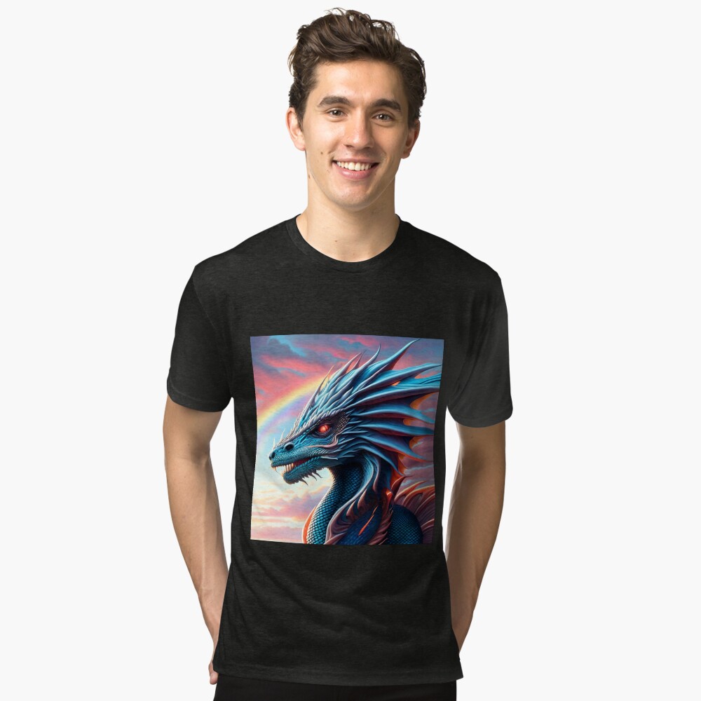 Item preview, Tri-blend T-Shirt designed and sold by dragynrain.