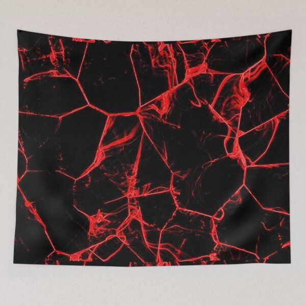 Item preview, Red Volcanic Rock Texture #2 designed and sold by AbundanceSeed.
