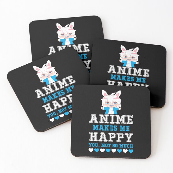 Item preview, Anime makes me happy you, not so much designed and sold by StyleShirt007.