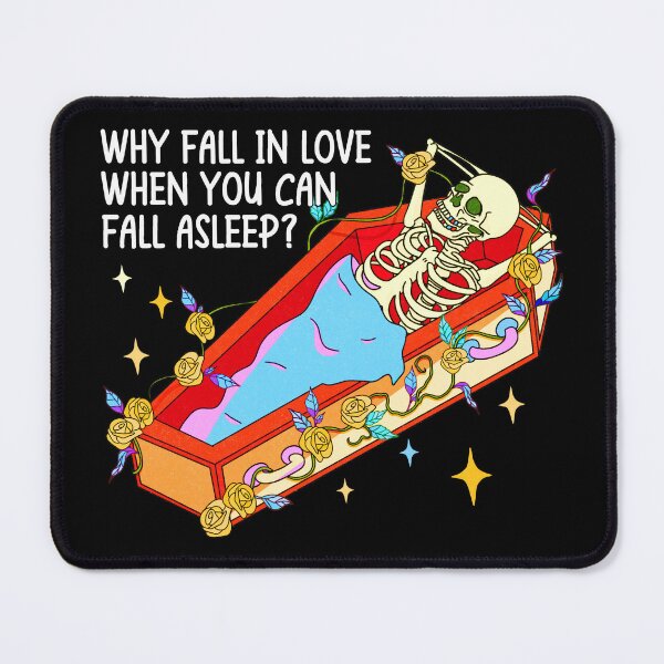 Item preview, Vintage skeleton quote valentine's day designed and sold by Astralia.