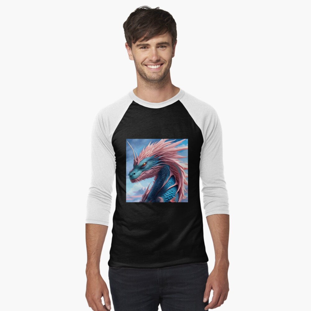 Item preview, Baseball ¾ Sleeve T-Shirt designed and sold by dragynrain.
