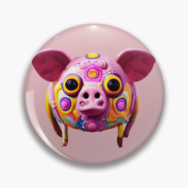 Item preview, Pig alebrije, AI art designed and sold by Dendros-Studio.