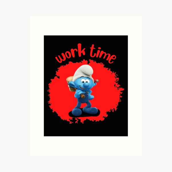 The Smurfs Art Prints for Sale | Redbubble The Smurfs Art Prints for Sale | Redbubble