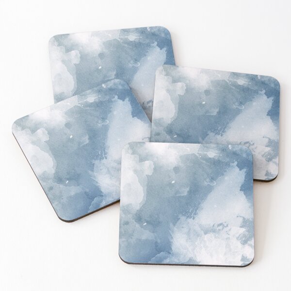 Item preview, Minimalist Art in Neutral Blue Gray Tones designed and sold by ZedColors.