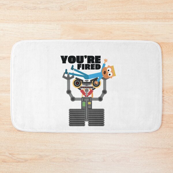Item preview, Robot Vs Human You're Fired Funny Meme Joke Ai Machine Throwing A Person LOL designed and sold by doseofwin.