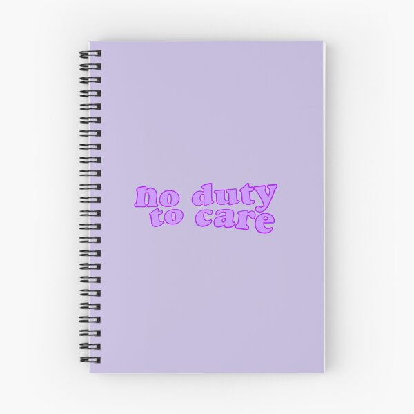 Item preview, Torts No Duty to Care - purple designed and sold by shoujocrybaby.