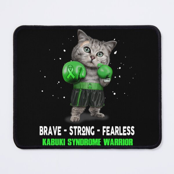 Item preview, Kabuki Syndrome Warrior - BRAVE STRONG FEARLESS designed and sold by Berriosly.