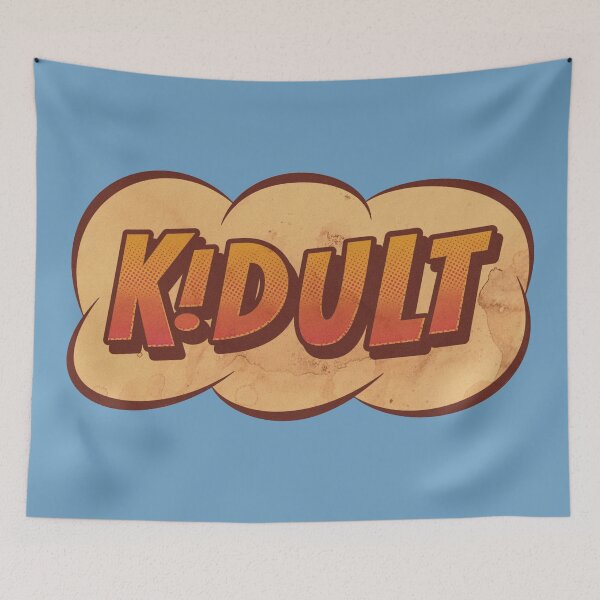 Item preview, KIDULT - An Adult who is a Kid at heart - Cartoon Comic Book Lettering designed and sold by 26-Characters.