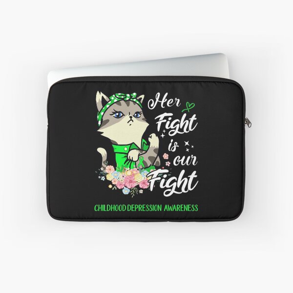 Item preview, Childhood Depression Awareness - Her Fight is our Fight designed and sold by RekaJoJo.