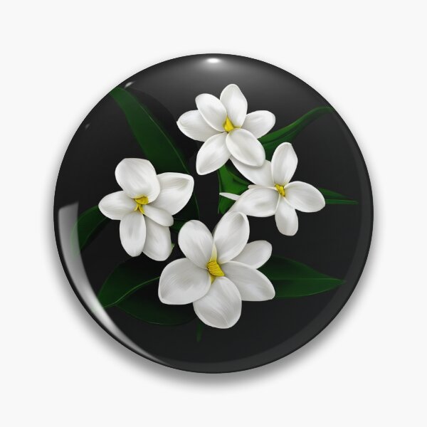 Item preview, White jasmine flower designed and sold by gramizzia.