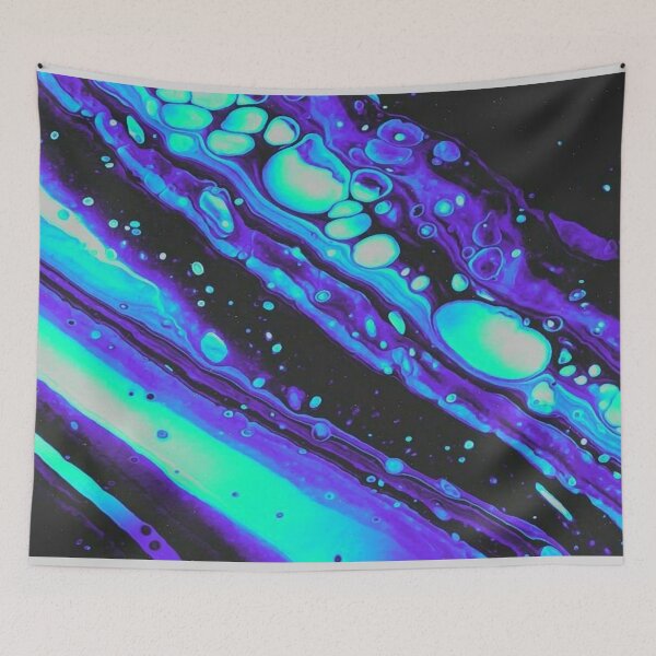 Item preview, Blue Abstract Watercolor Swirl designed and sold by AbundanceSeed.