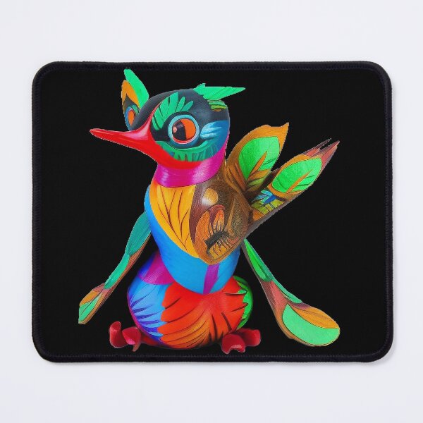 Item preview, Hummingbird alebrije (dark) designed and sold by Dendros-Studio.