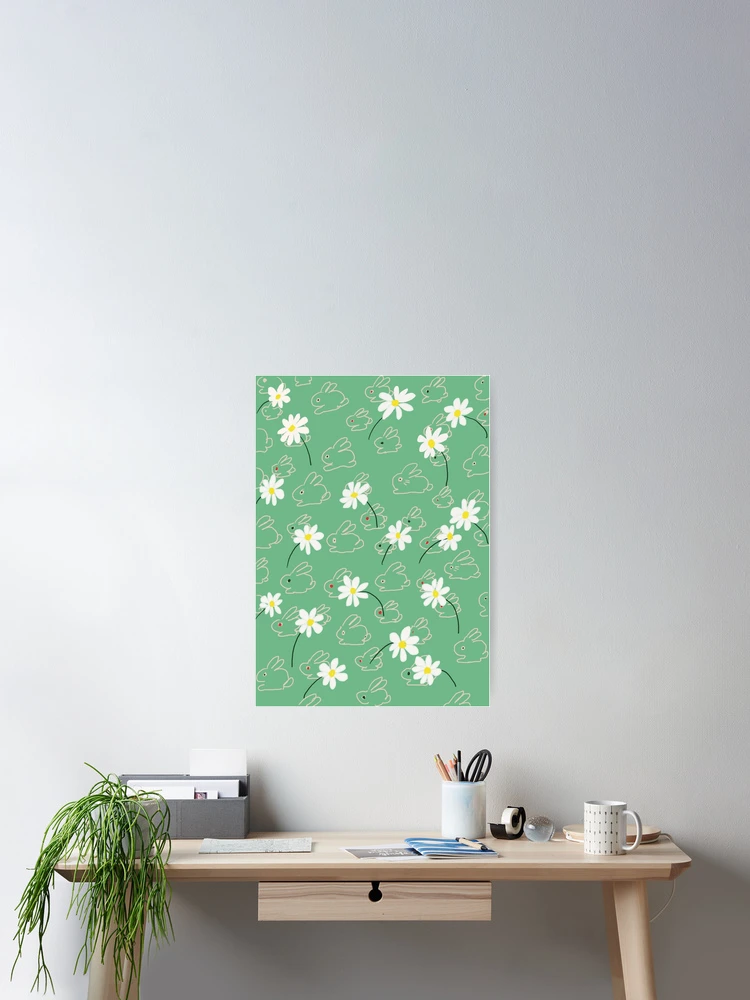 Thumbnail 2 of 3, Poster, Spring Rabbit designed and sold by annamaomao.