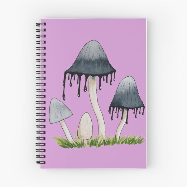 Item preview, Inky Cap Mushroom Watercolor Coloured designed and sold by Nicky Rollings.