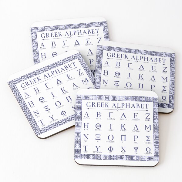 Item preview, Greek Alphabet designed and sold by BuxomBabe21.