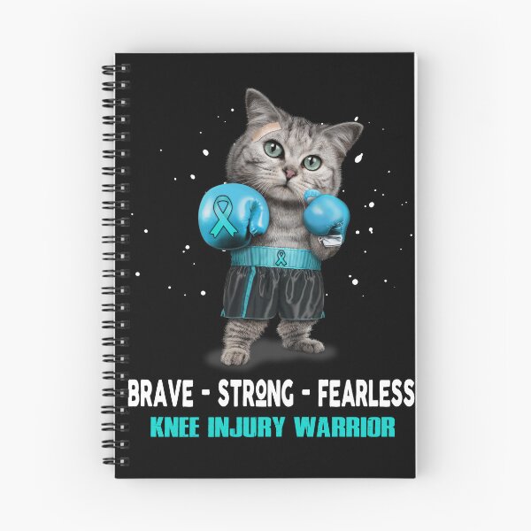 Item preview, Knee Injury Warrior - BRAVE STRONG FEARLESS designed and sold by Berriosly.