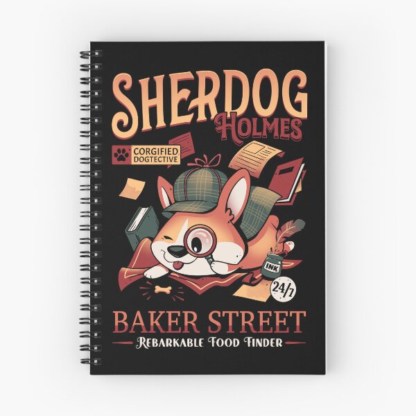 Item preview, Mister Sherdog Holmes - Cute Corgi Detective designed and sold by Snouleaf.