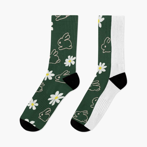 Item preview, Spring Rabbit Dark Green designed and sold by annamaomao.