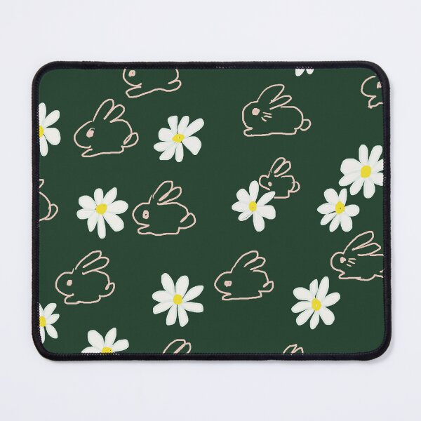 Item preview, Spring Rabbit Dark Green designed and sold by annamaomao.