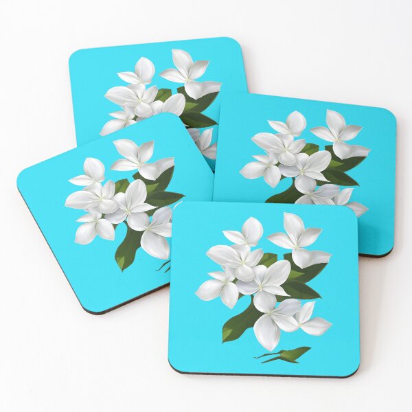 Item preview, White jasmine flower designed and sold by gramizzia.