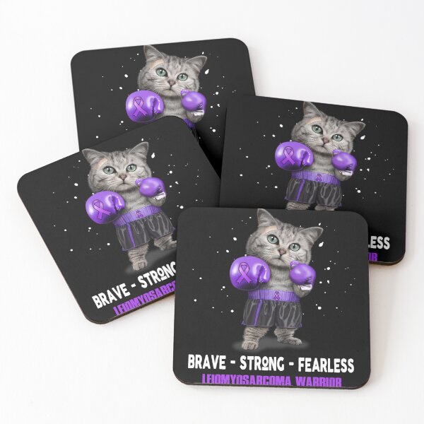 Item preview, Leiomyosarcoma Warrior - BRAVE STRONG FEARLESS designed and sold by Berriosly.