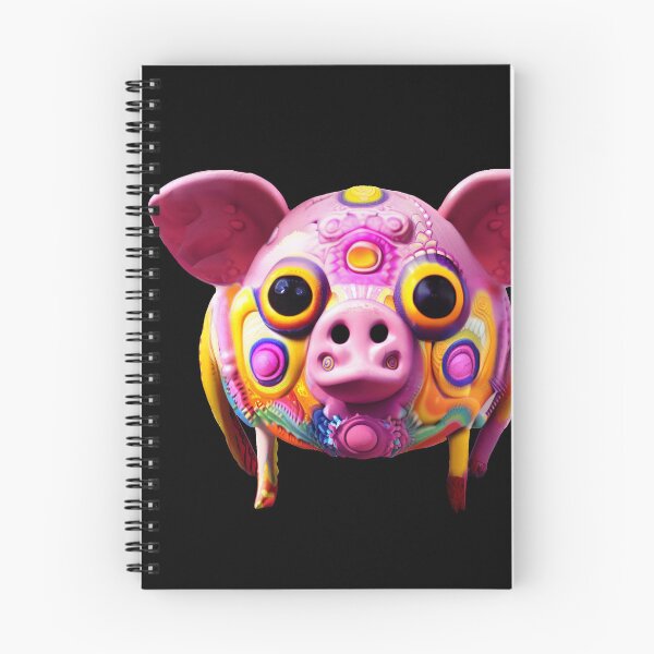 Item preview, Pig alebrije (dark) designed and sold by Dendros-Studio.