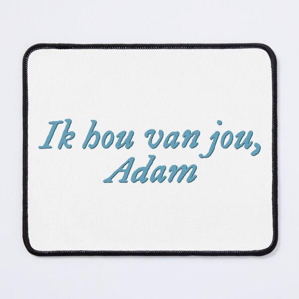 Item preview, Ik hou van jou, Adam The Love Hypothesis quote designed and sold by percqbeths.