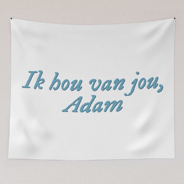 Item preview, Ik hou van jou, Adam The Love Hypothesis quote designed and sold by percqbeths.