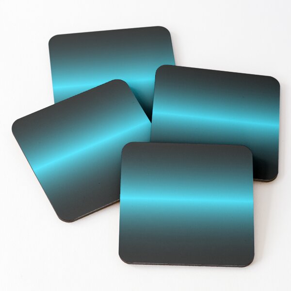 Item preview, Cyan TO Black Fade - G3 | Cyan Gradient To Black designed and sold by Art-by-Geoff.