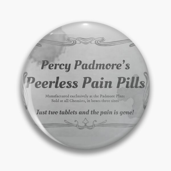 Item preview, Percy Padmore's Peerless Pain Pills designed and sold by HauntedBay.