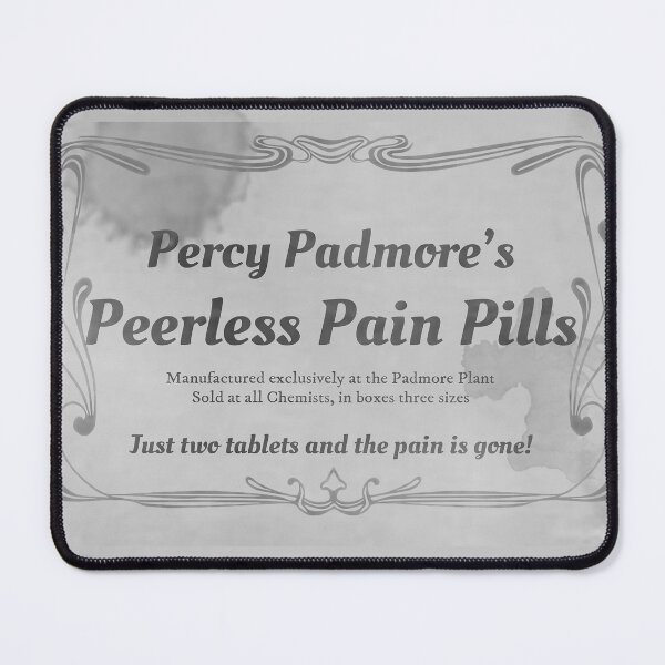 Item preview, Percy Padmore's Peerless Pain Pills designed and sold by HauntedBay.