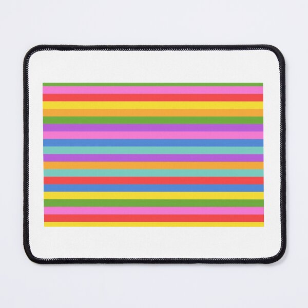 Item preview, Rainbow Stripes Bright Pastel Stripes Pattern designed and sold by zanydoodles.