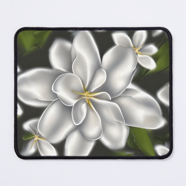 Item preview, White jasmine flower background designed and sold by gramizzia.