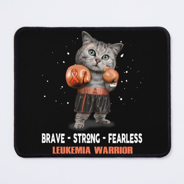 Item preview, Leukemia Warrior - BRAVE STRONG FEARLESS designed and sold by Berriosly.