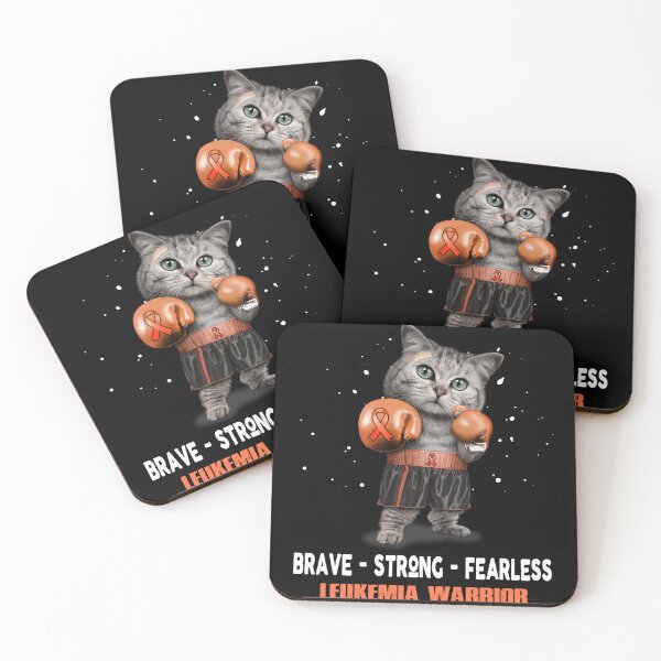 Item preview, Leukemia Warrior - BRAVE STRONG FEARLESS designed and sold by Berriosly.