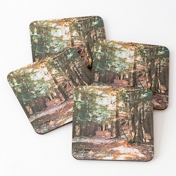 Item preview, Beautiful painted forest designed and sold by OneUpArtDesigns.