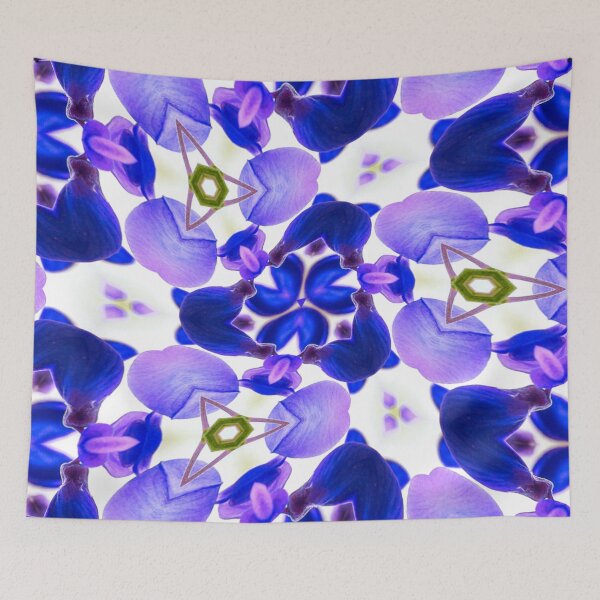 Item preview, Purple Wisteria Pattern designed and sold by Patternflower.