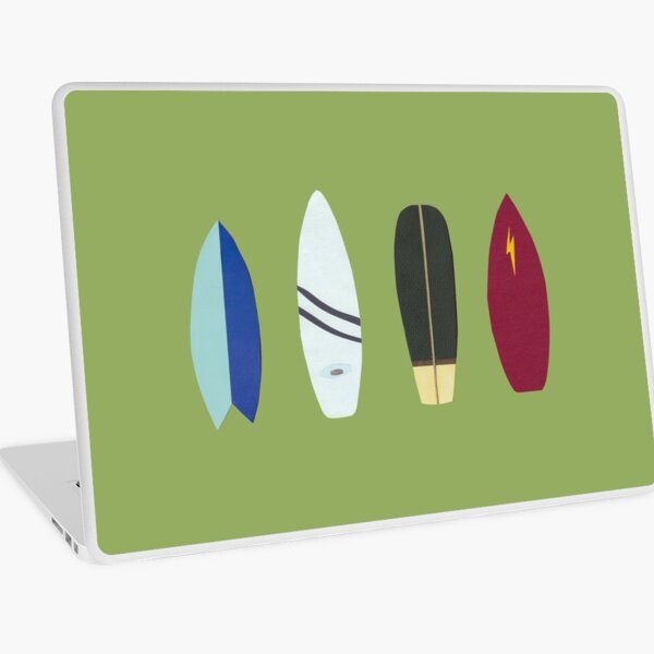 surfboards Laptop Skin