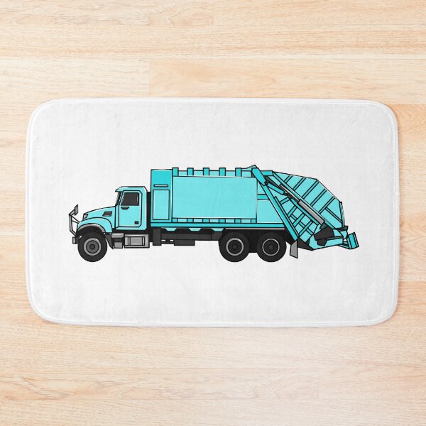 Item preview, Garbage truck cartoon illustration designed and sold by Misscartoon.